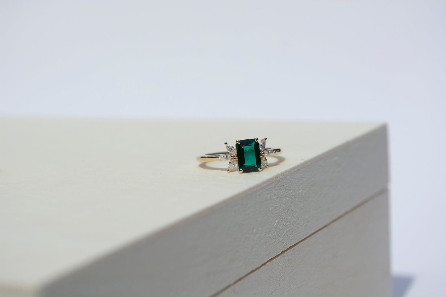 Evergreen Emerald Ring