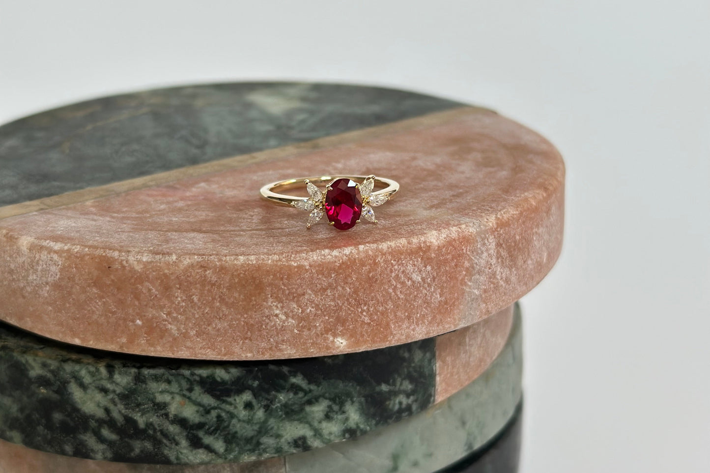 Evergreen Ruby Ring